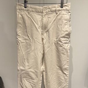 Zara cropped Cream trousers